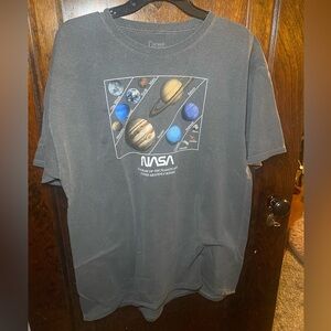 Grey NASA space tee